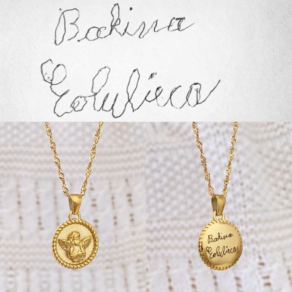 Personalizirana ogrlica anđeo